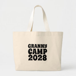 Bolsa Tote Grande Texto do Campo de Vovô Retroativo