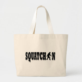 Bolsa Tote Grande Texto preto ao quadrado