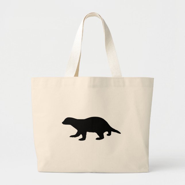 Bolsa Tote Grande Texugo-melero (Frente)
