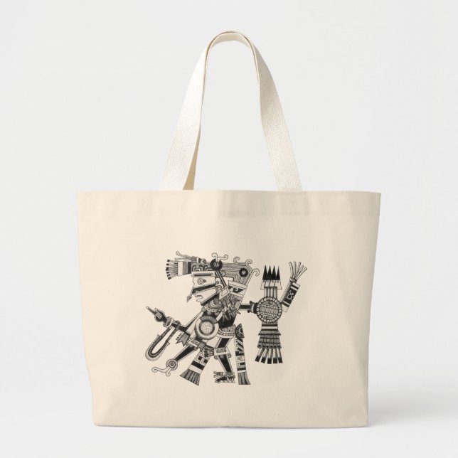 BOLSA TOTE GRANDE TEZCATLIPOCA (Frente)