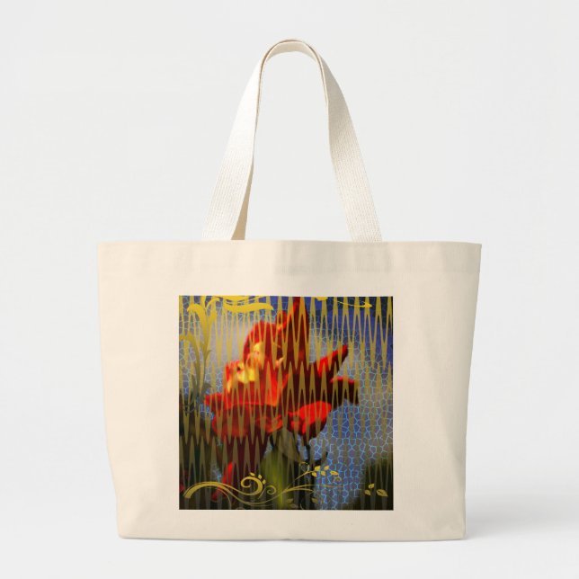 Bolsa Tote Grande The Golden Captivity of the Rose (Frente)