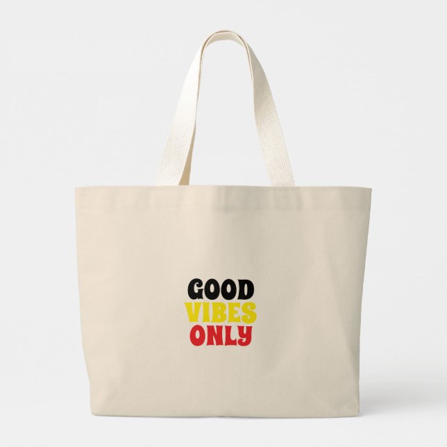Bolsa Tote Grande The Happy Drinker (Verso)