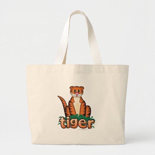 BOLSA TOTE GRANDE TIGER! (Frente)