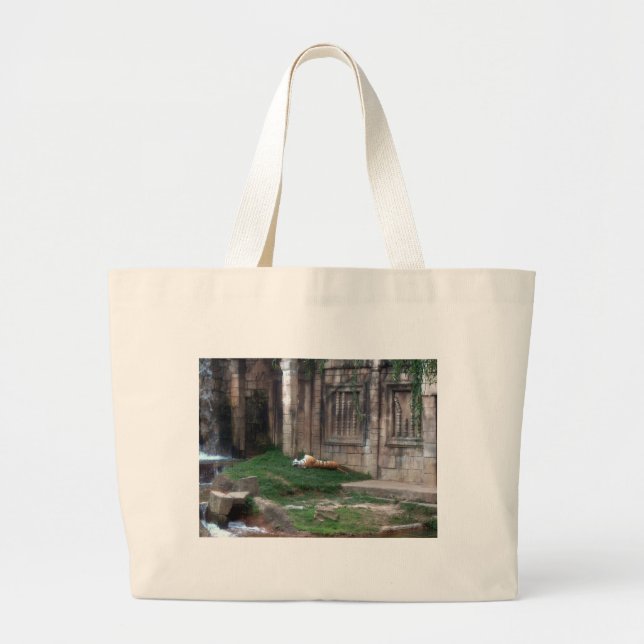 Bolsa Tote Grande Tiger Roll (Frente)