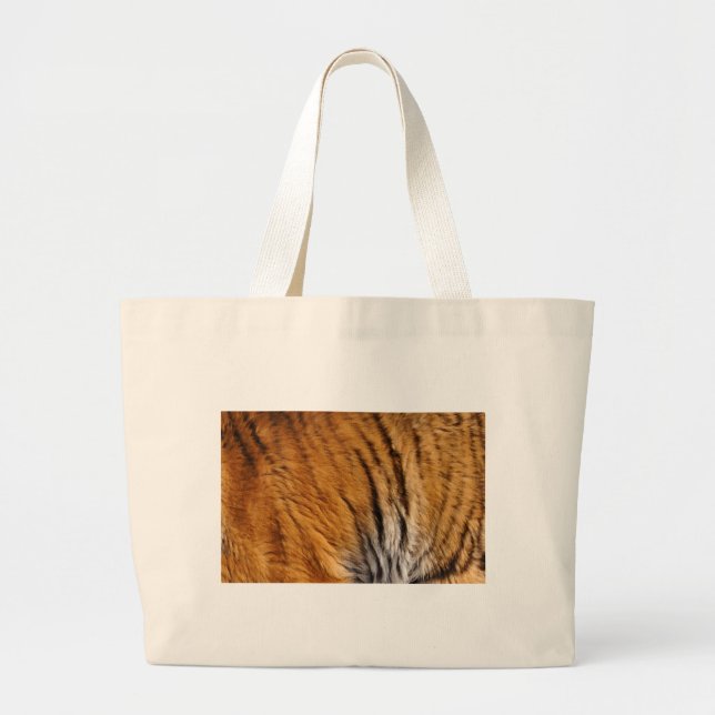 Bolsa Tote Grande Tigre-Stripes-Big Cat Wildlife (Frente)