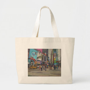 Bolsa Tote Grande Times Square 2012