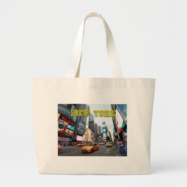 Bolsa Tote Grande Times Square Nova Iorque USA (Frente)