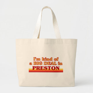 Bolsa Tote Grande Tipo de I´m de uma grande coisa em Preston