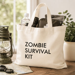 Bolsa Tote Grande Tipografia Moderna Divertida Minimalista