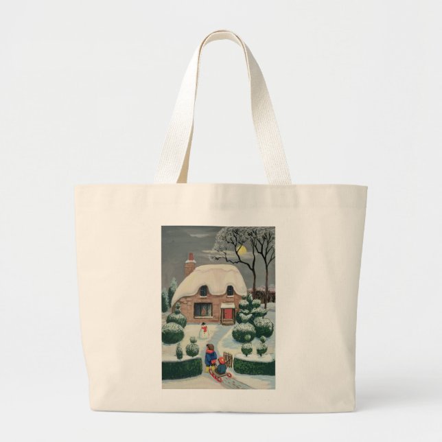 Bolsa Tote Grande Tobogganing (Frente)