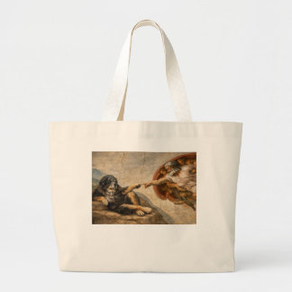 Bolsa Tote Grande Tocando o Divino