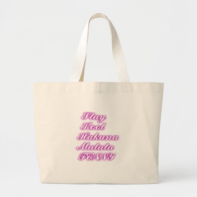 Bolsa Tote Grande Tocar Legal Hakuna Matata .png (Frente)