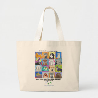 Bolsa Tote Grande Todas as caudas devem ter um término feliz….