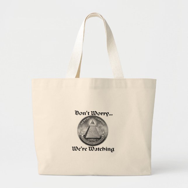 Bolsa Tote Grande todo-ver-olho (Frente)