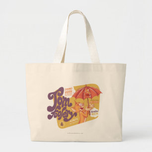 Bolsa Tote Grande Tolice de Tom e de Jerry Tom