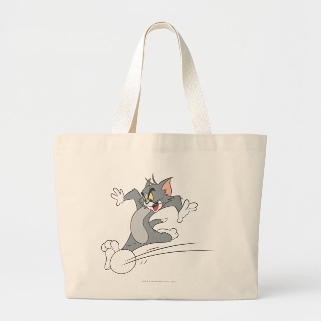 Bolsa Tote Grande Tom e Jerry Soccer (Futebol) 3 (Frente)
