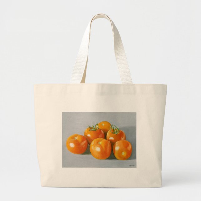Bolsa Tote Grande Tomates Vine Ripened (Frente)