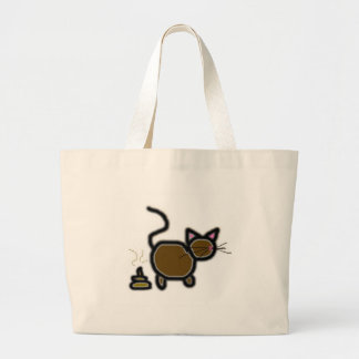 Bolsa Tote Grande tombadilho do gato