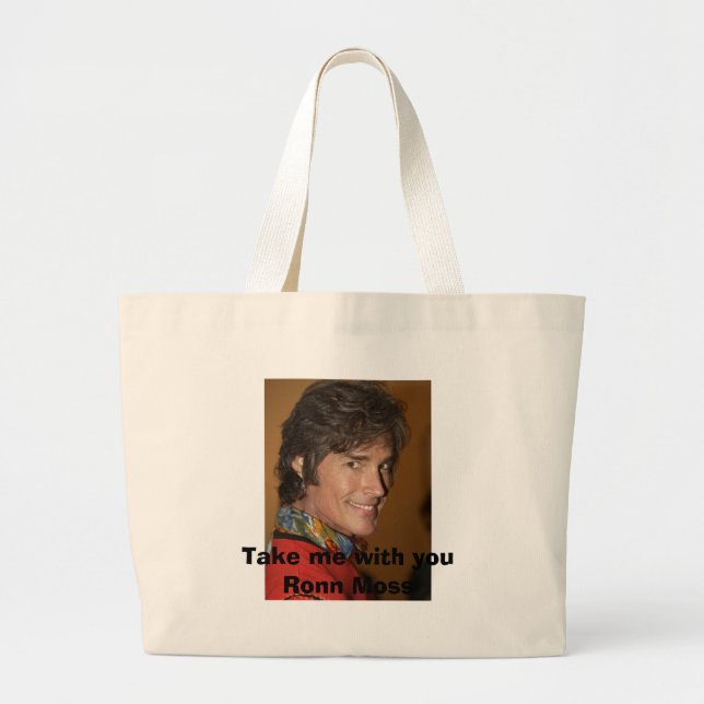 Bolsa Tote Grande Tome-me com musgo do youRonn (Frente)