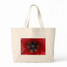 Tote Bag Flor Vermelho