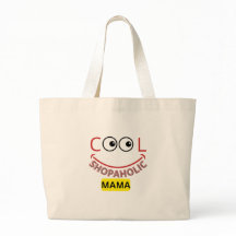 Tote Bag "Legal Shopaholic Mama" - Na moda e Diver