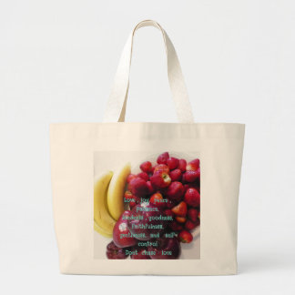 Bolsa Tote Grande Tote Bag - Não persiga o amor