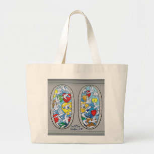 Bolsa Tote Grande Tote Bag - Pássaros para o Amor