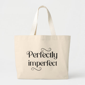 Bolsa Tote Grande Tote Bag Perfeitamente Imperfeito