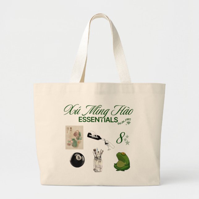 Bolsa Tote Grande Tote Bag Seventeen The8 - Kpop merch (Frente)