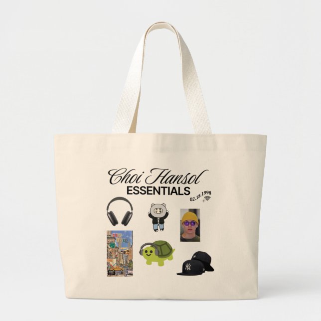 Bolsa Tote Grande Tote Bag Seventeen Vernon - Kpop merch (Frente)