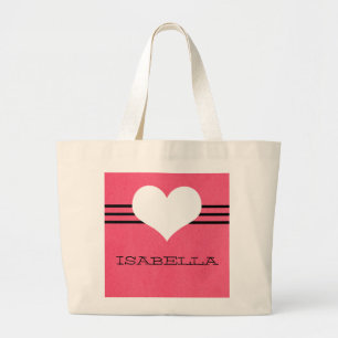 Bolsa Tote Grande Tote Tote Tote Moderno Rosa