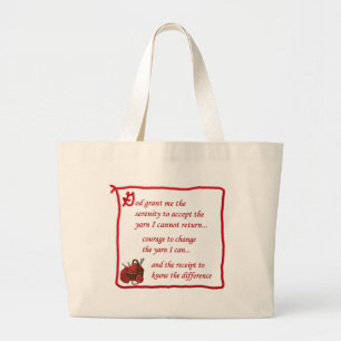 Bolsa Tote Grande Totebag de Yarnaholic