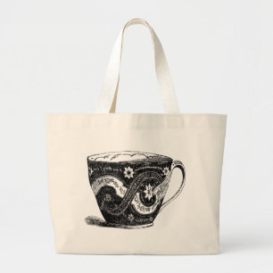Bolsa Tote Grande Totebag vitoriano da Taa