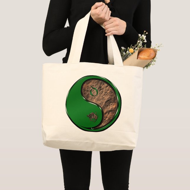 Bolsa Tote Grande Touro o Touro (Frente (produto))