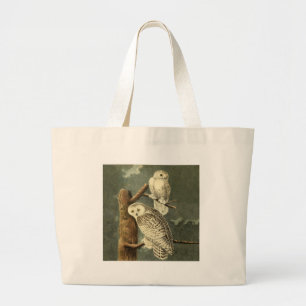 Bolsa Tote Grande Trabalho de arte da Ilustração de Arte de Aves A