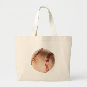Bolsa Tote Grande Trabalho de arte de beisebol