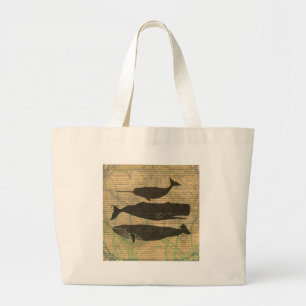 Bolsa Tote Grande Trabalho de arte Russo Antiquado