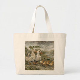 Bolsa Tote Grande Trajeto Matinal Casa de Campo Caprichosa Pato Dia 