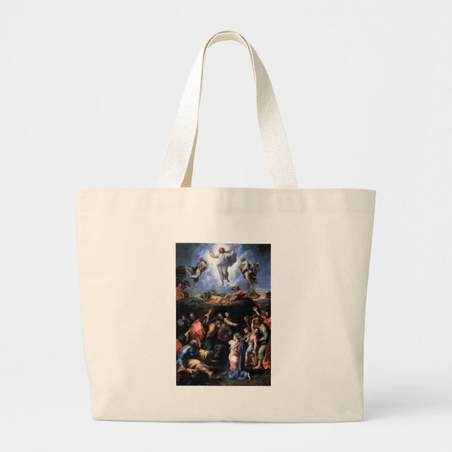 BOLSA TOTE GRANDE TRANSFIGURAÇÃO DO JESUS (Frente)