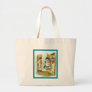 Bolsa Tote Grande Travado no ato