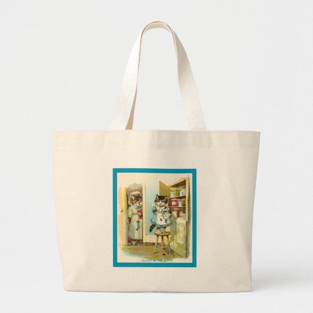 Bolsa Tote Grande Travado no ato (Frente)
