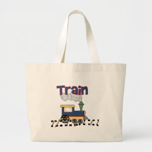Bolsa Tote Grande Trem na trilha