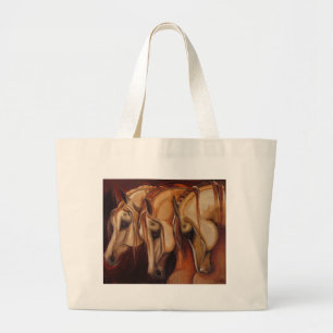 Bolsa Tote Grande Três Arabians