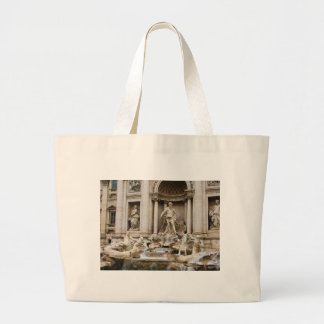 Bolsa Tote Grande Trevi Fountain Roma Itália Viagem Foto