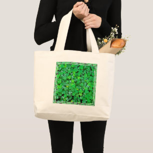 Bolsa Tote Grande Trevo Azedo na Primavera