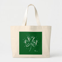 Trevo de São Patrício Desenhado à Mão – Design de 