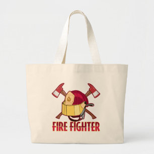 Bolsa Tote Grande Tributo do bombeiro