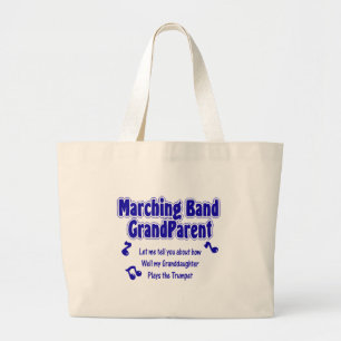 Bolsa Tote Grande Trombeta do Grandparent/da banda