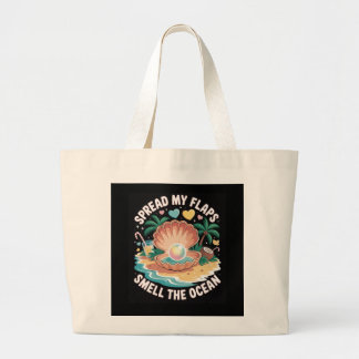 Bolsa Tote Grande Tropical Tease Spread My Flaps, Smell the Ocean