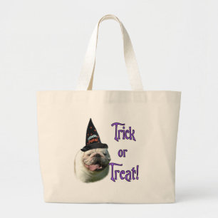 Bolsa Tote Grande Truque Buldogue